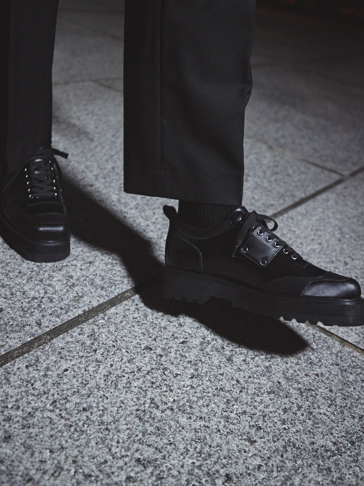 ＯＡＯSculp Tank スカルプ タンク25cm OAO公式ストア】SCULP TANK (スカルプタンク) | レザーシューズ Black